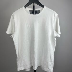 Men’s Banana Republic White Dress Crew Neck T-Shirt 100% cotton Size Large